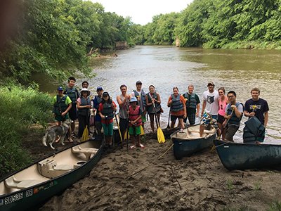 "2016 Lab - At the Big Sioux River"