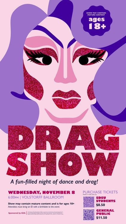 GSA Drag Show Poster