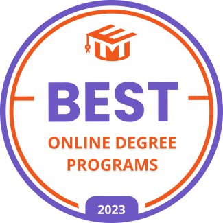 2023 Best online degree programs logo